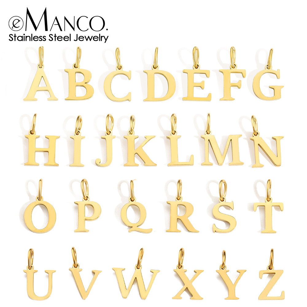 Women Accessories Name In English - EMancoDIY Cut English Alphabet Necklace Accessories