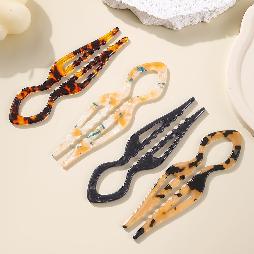 U-Shaped Hair Sticks Tortoises – Women Accessories Shop Bewertung und Preis