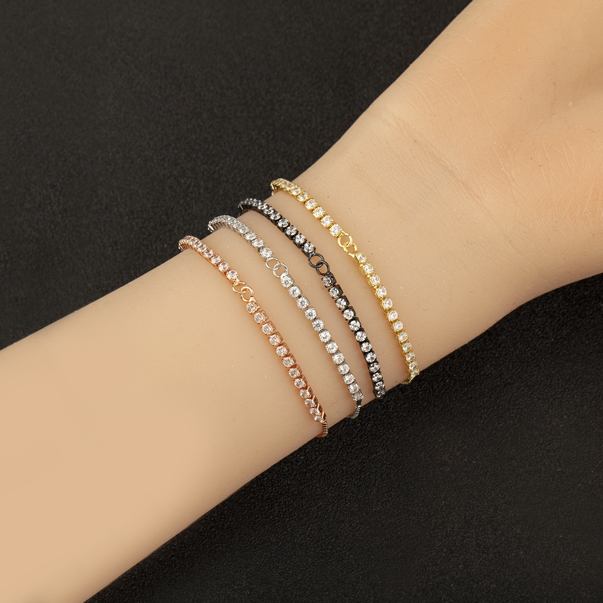 Nidin Hot White Zircon Paralle – Women Accessories Chain Bewertung und Preis