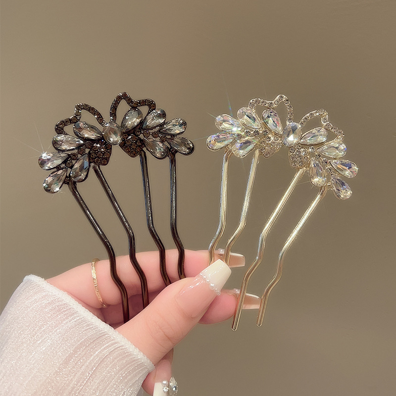 Fashion Rhinestones U-Shaped H – Women Accessories Shop Bewertung und Preis