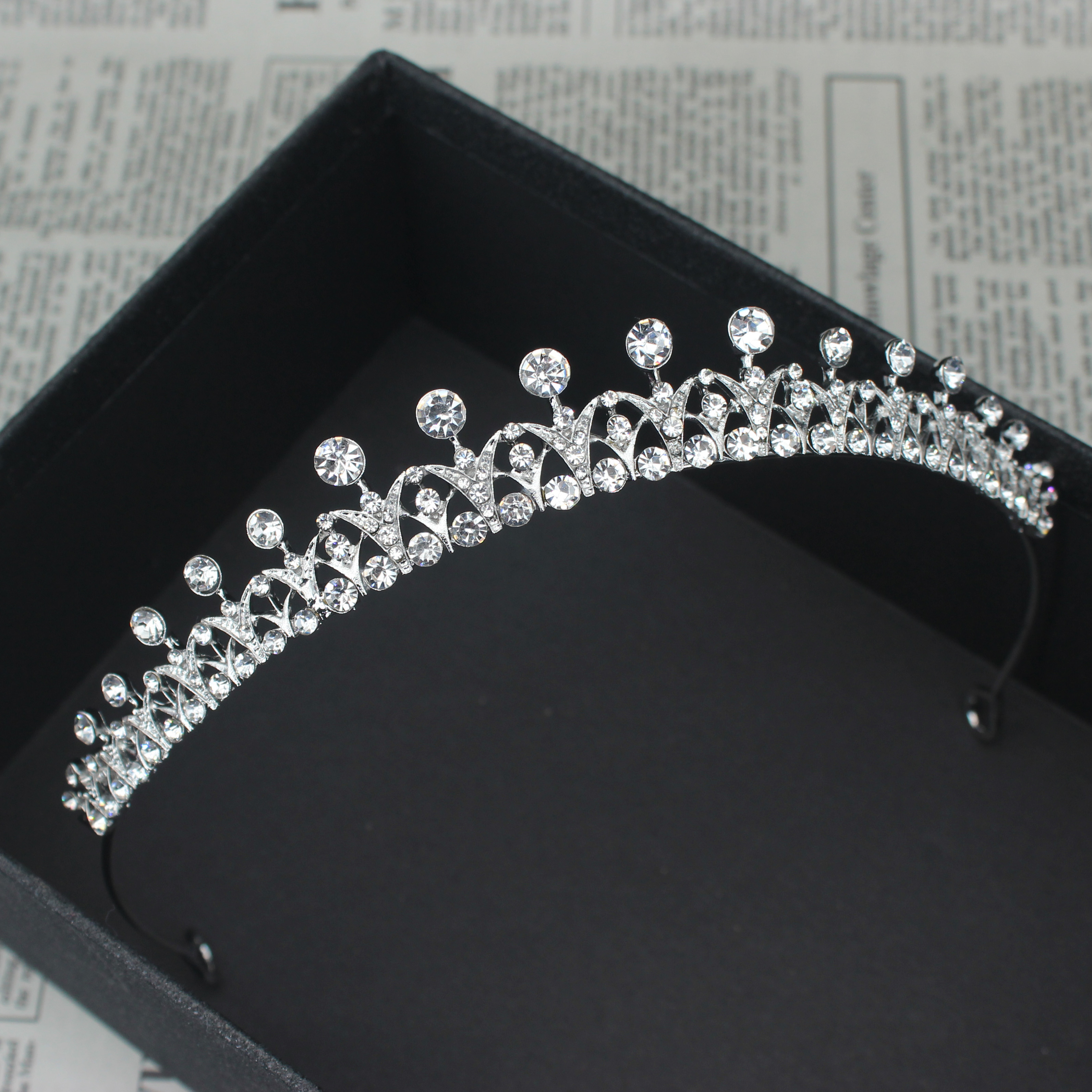 Crystal Wedding Bridal Tiara H – Women Accessories Aesthetic Bewertung und Preis