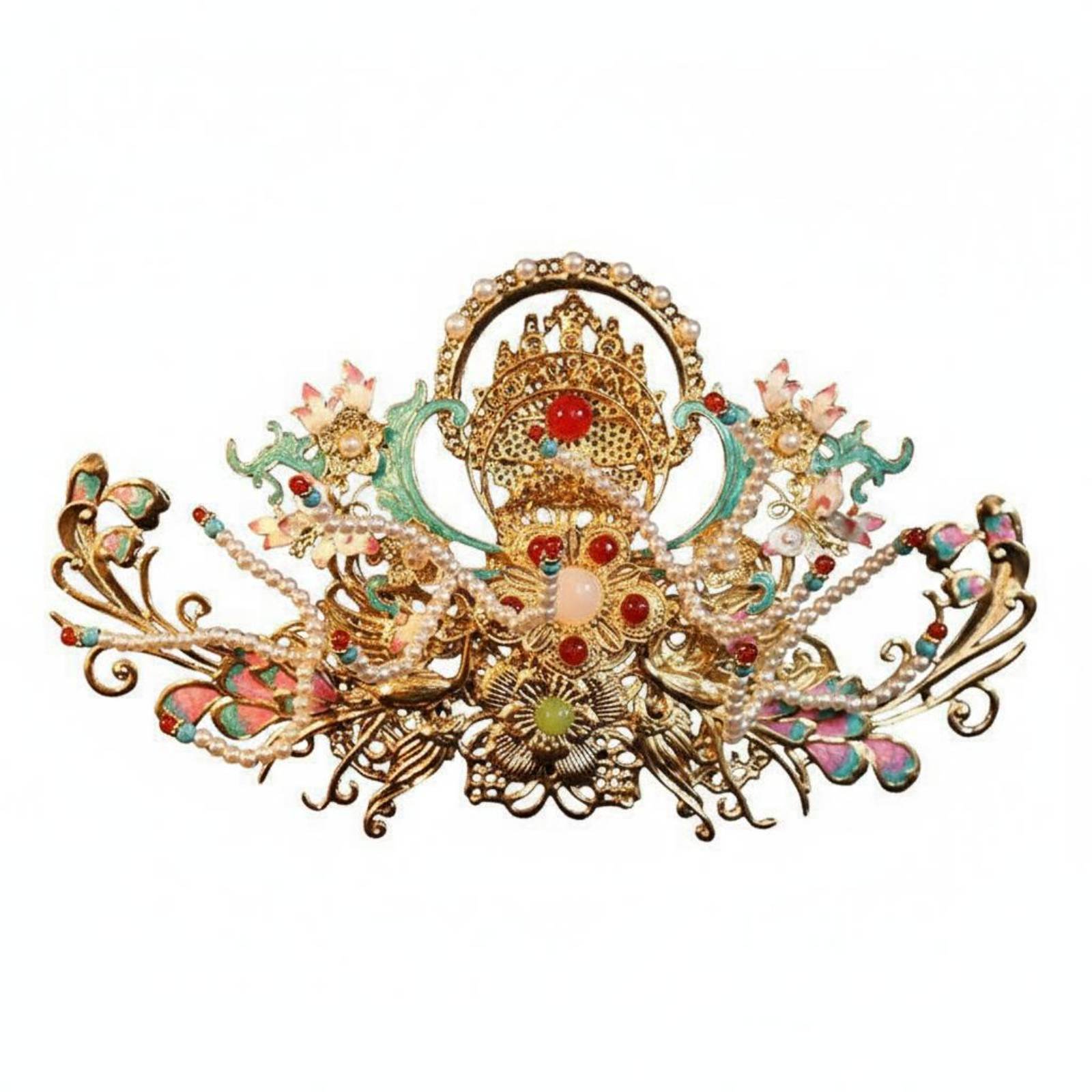 Traditional Chinese Hair Crown – Women Accessories Aesthetic Bewertung und Preis