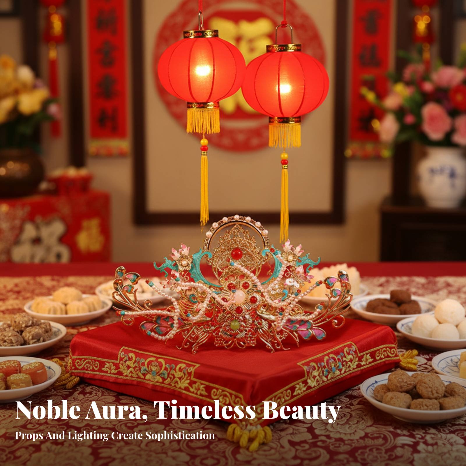 Traditional Chinese Hair Crown – Women Accessories Aesthetic Bewertung und Preis