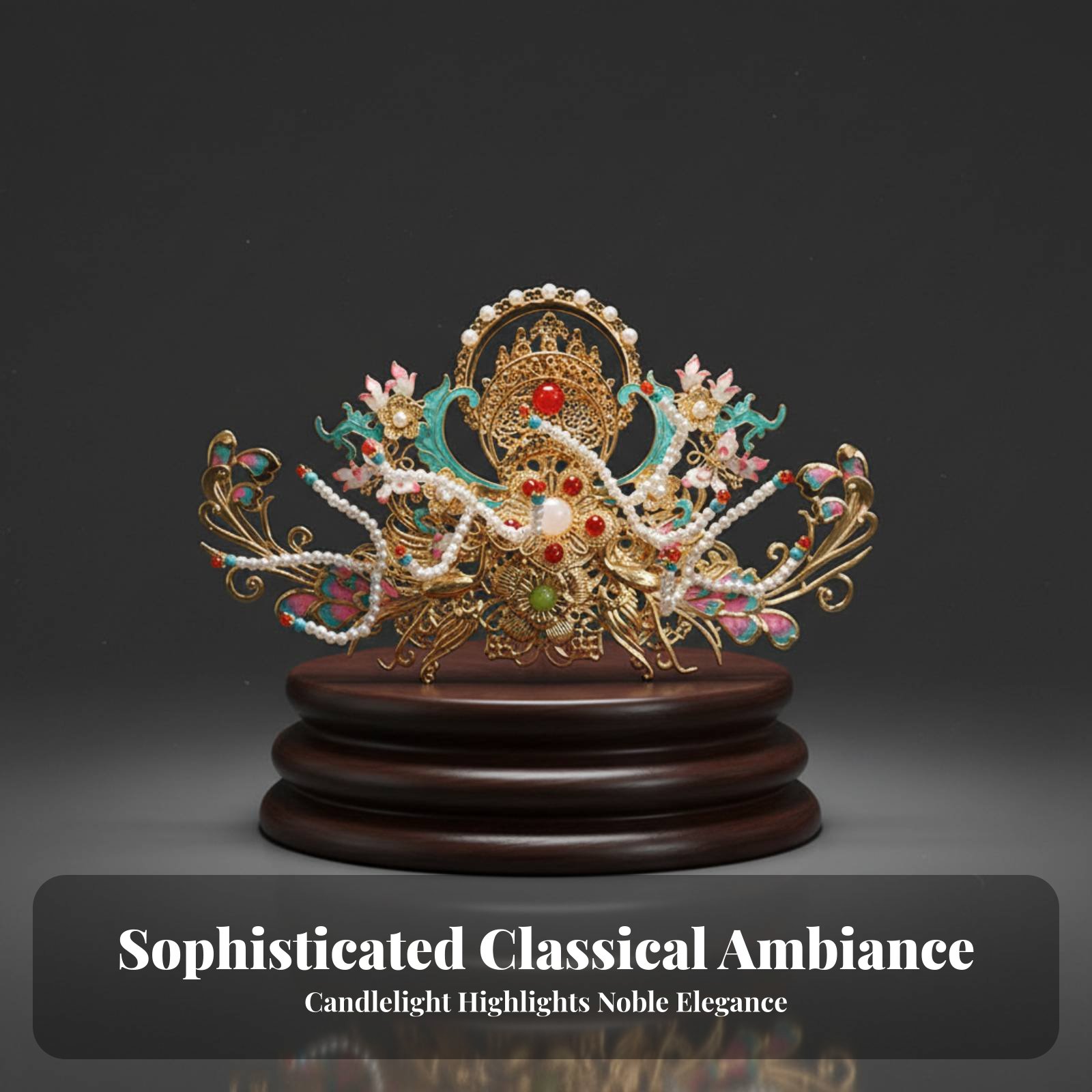 Traditional Chinese Hair Crown – Women Accessories Aesthetic Bewertung und Preis