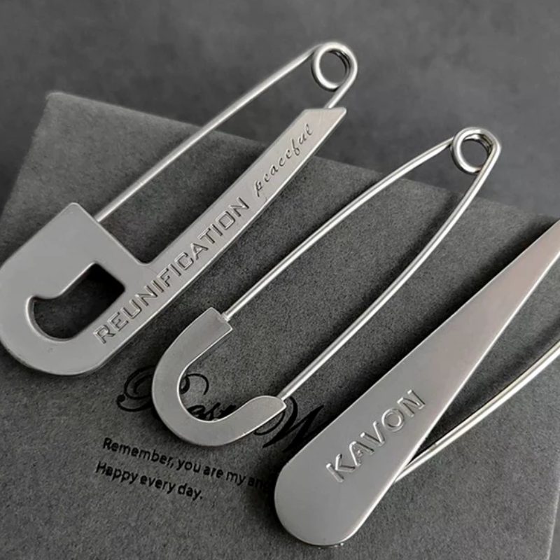Trendy Large Metal Safety Pins – Women'S Jeans Accessories Bewertung und Preis