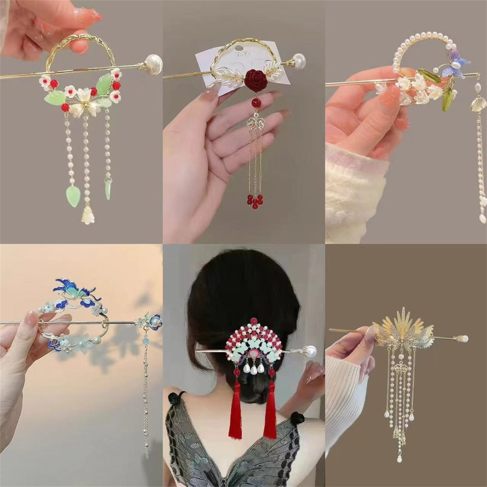 Ethnic Style Hairpin For Women – Women Accessories Shop Bewertung und Preis