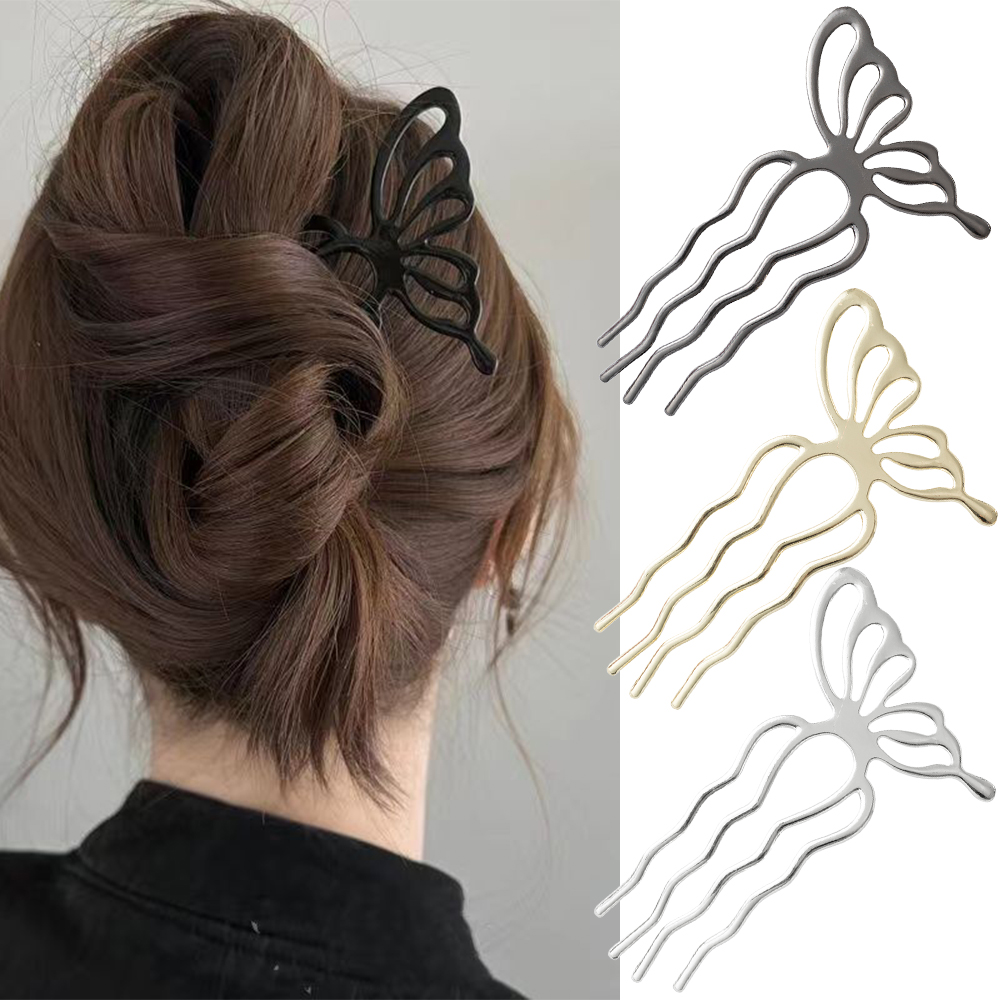 Korean Butterfly U Shape Hair  – Women Accessories Shop Bewertung und Preis