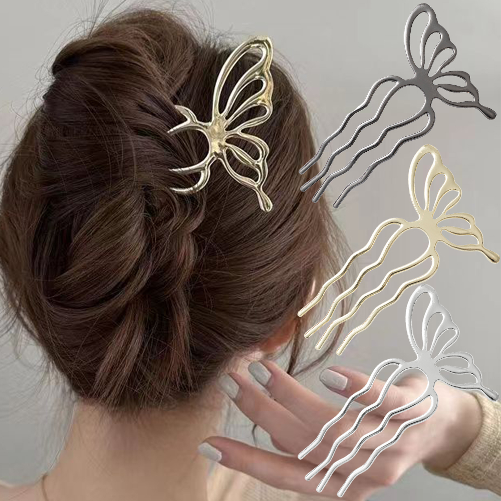 Korean Butterfly U Shape Hair  – Women Accessories Shop Bewertung und Preis