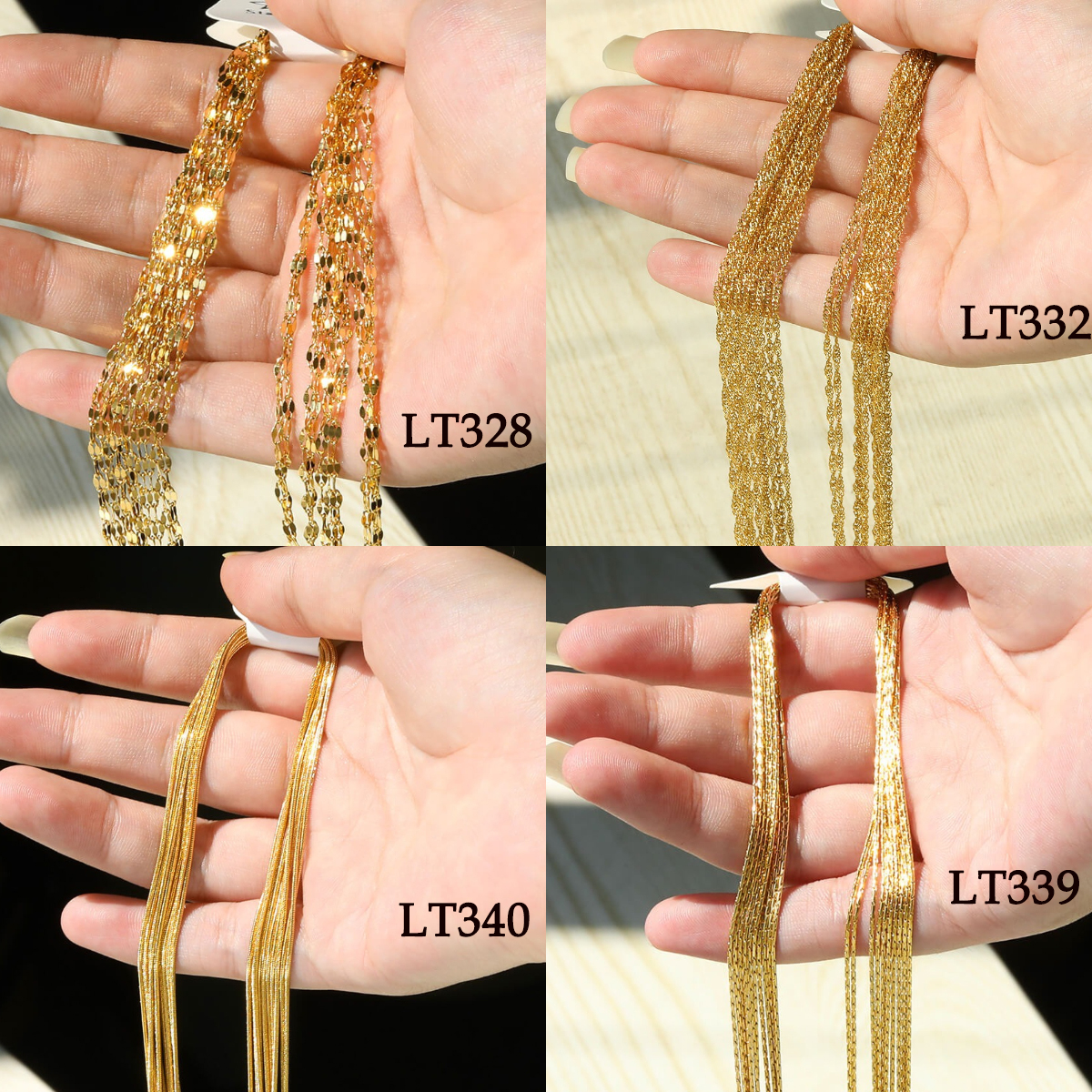 10pcs/Lot 45cm Stainless Steel – Women Accessories Chain Bewertung und Preis