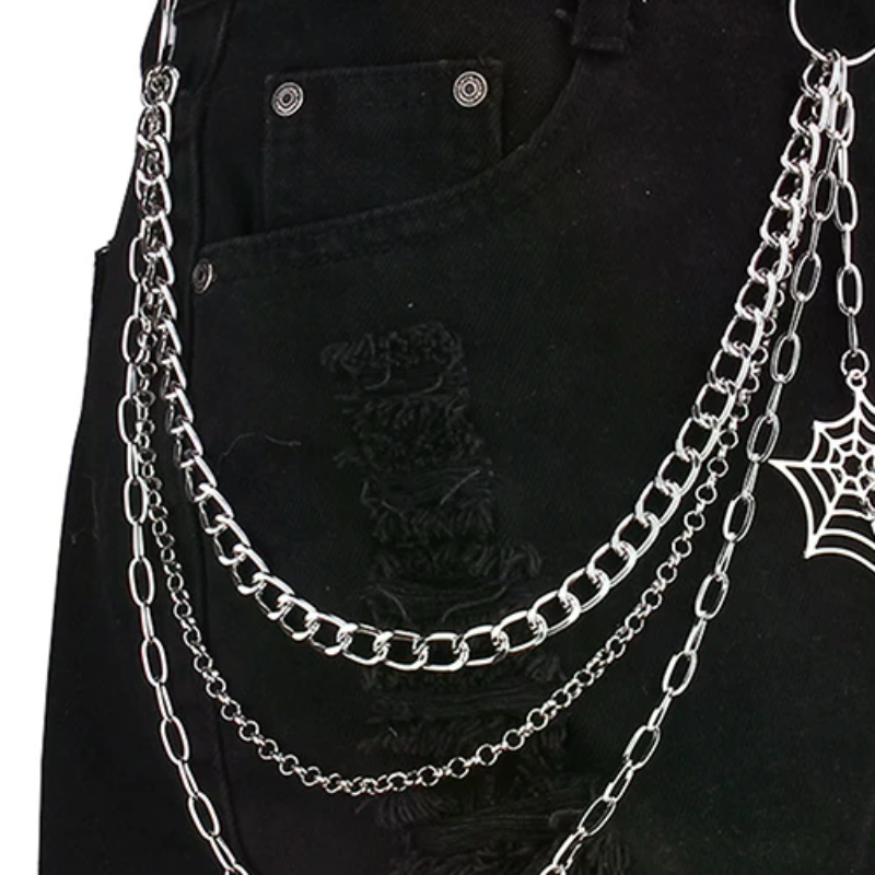Fashion Punk Metal Pants Chain – Women'S Jeans Accessories Bewertung und Preis