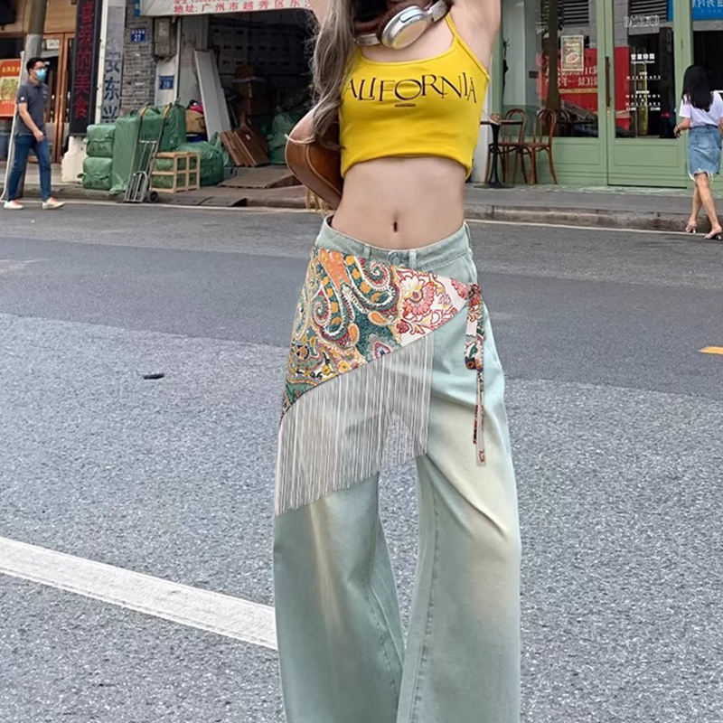 Boho Ethnic Style Triangular W – Women'S Jeans Accessories Bewertung und Preis