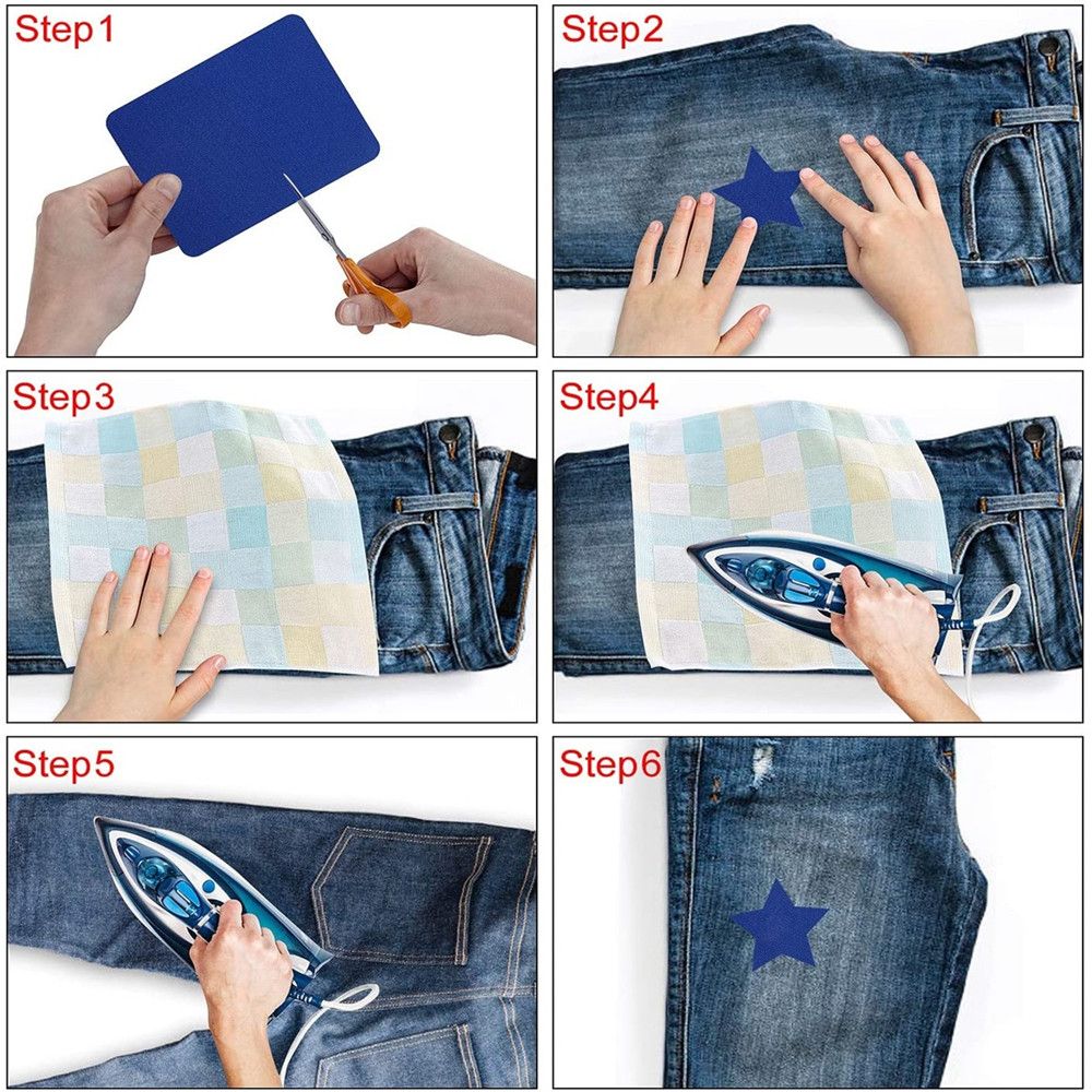 Jeans Iron On Patches Repair P – Women'S Jeans Accessories Bewertung und Preis