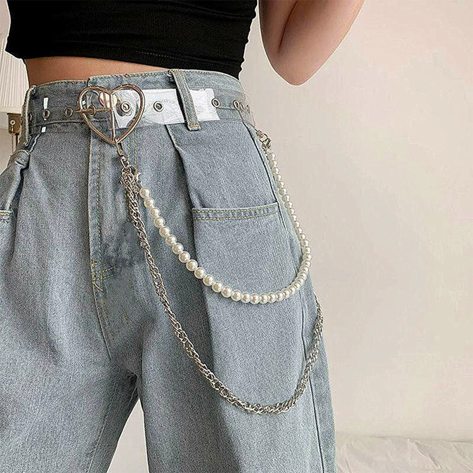 Simple Waist Chain For Women T – Women'S Jeans Accessories Bewertung und Preis