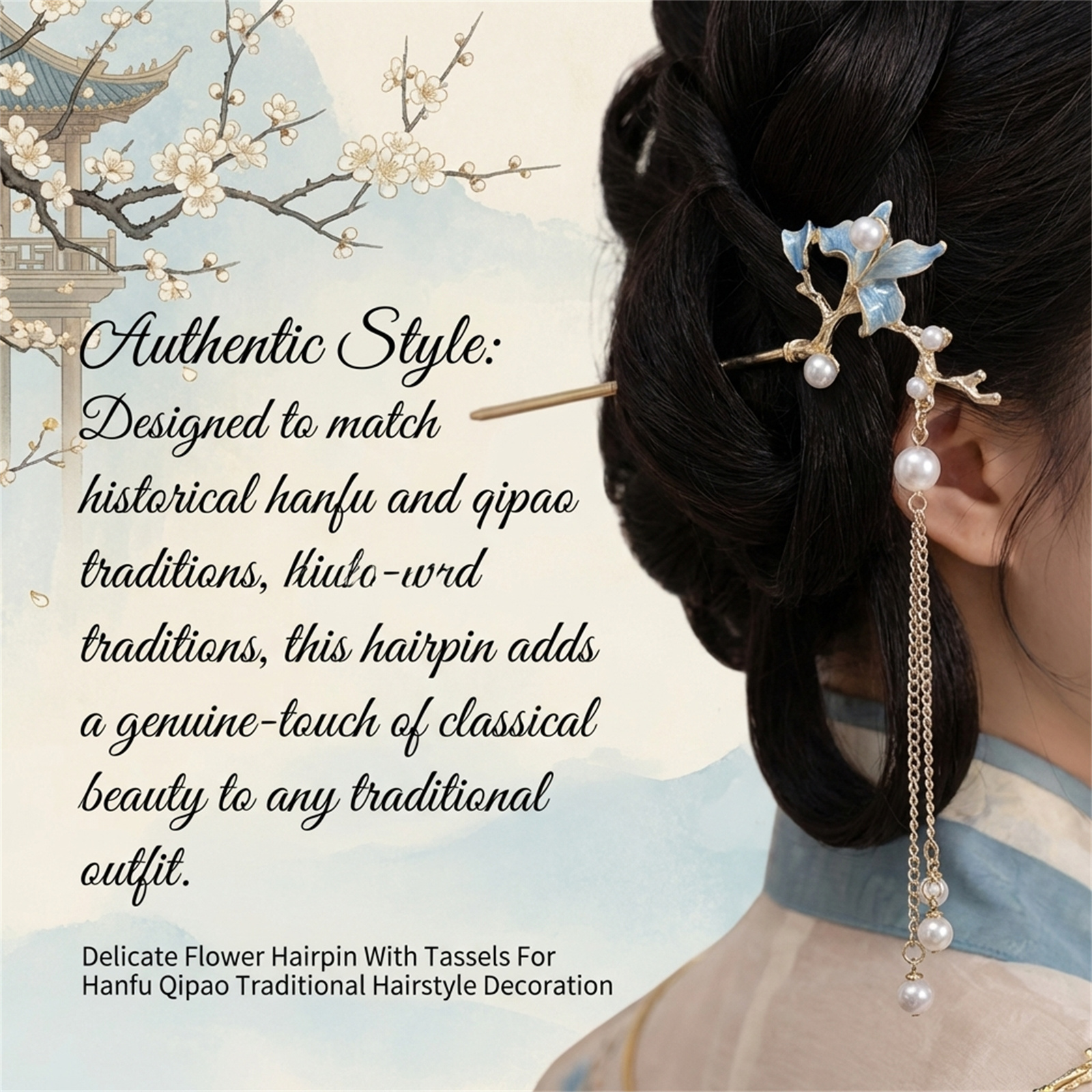 New Chinese Style Antique Hair – Women Accessories Aesthetic Bewertung und Preis