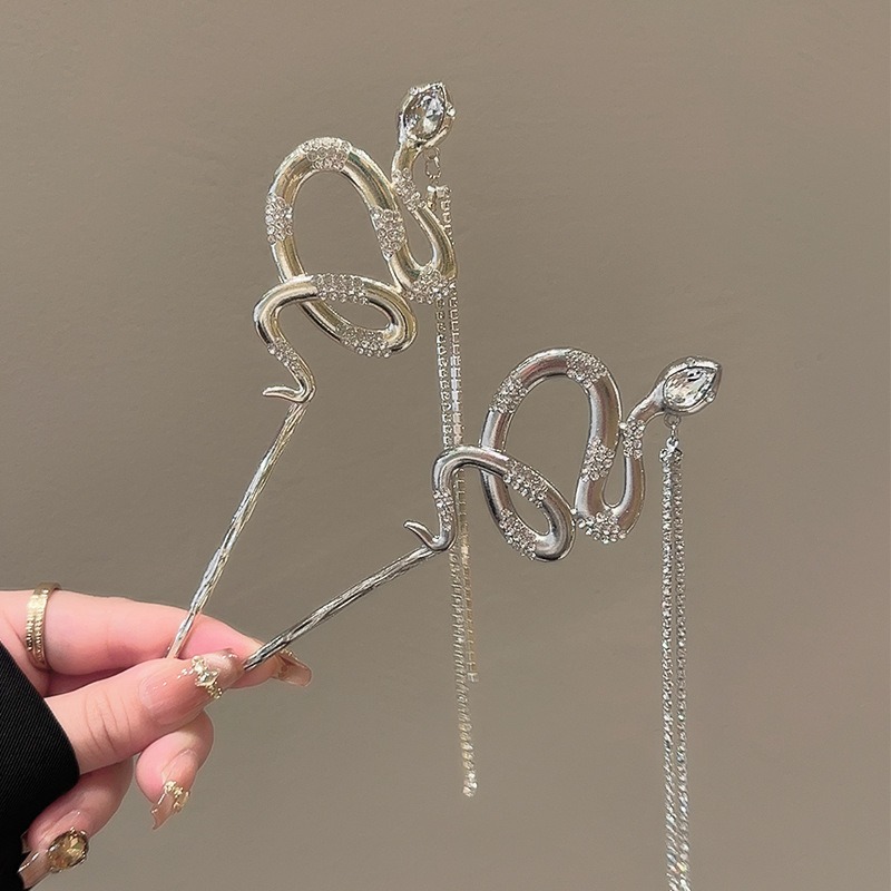 1pc Snake Hair Sticks Tone Ser – Women Accessories Chain Bewertung und Preis