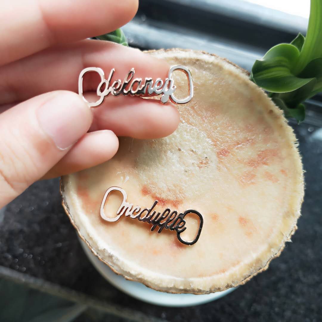 Stainless Steel  Custom Name S – Women Accessories Name In English Bewertung und Preis
