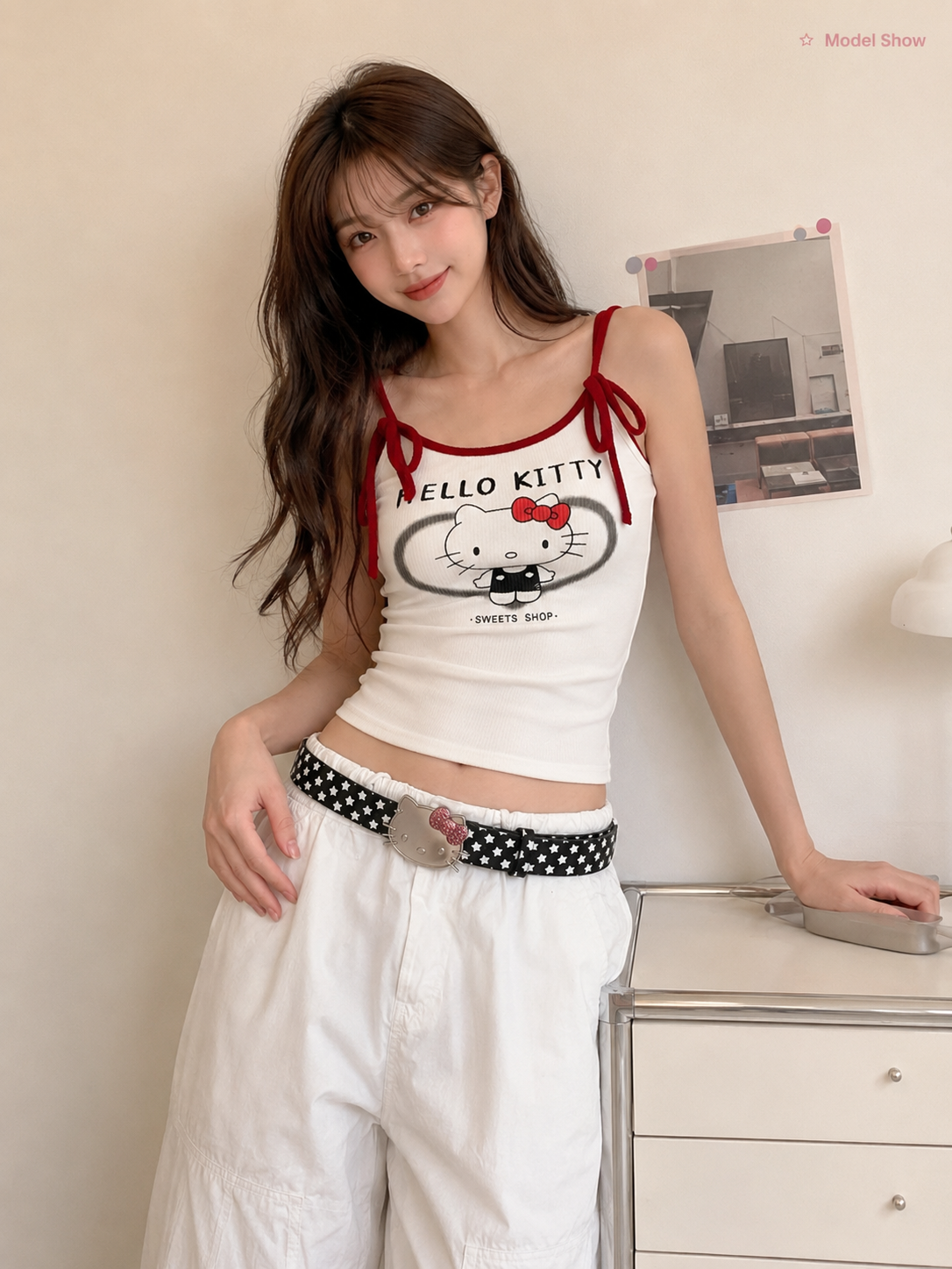 Sanrio Hello Kitty Y2K Hello K – Women'S Jeans Accessories Bewertung und Preis