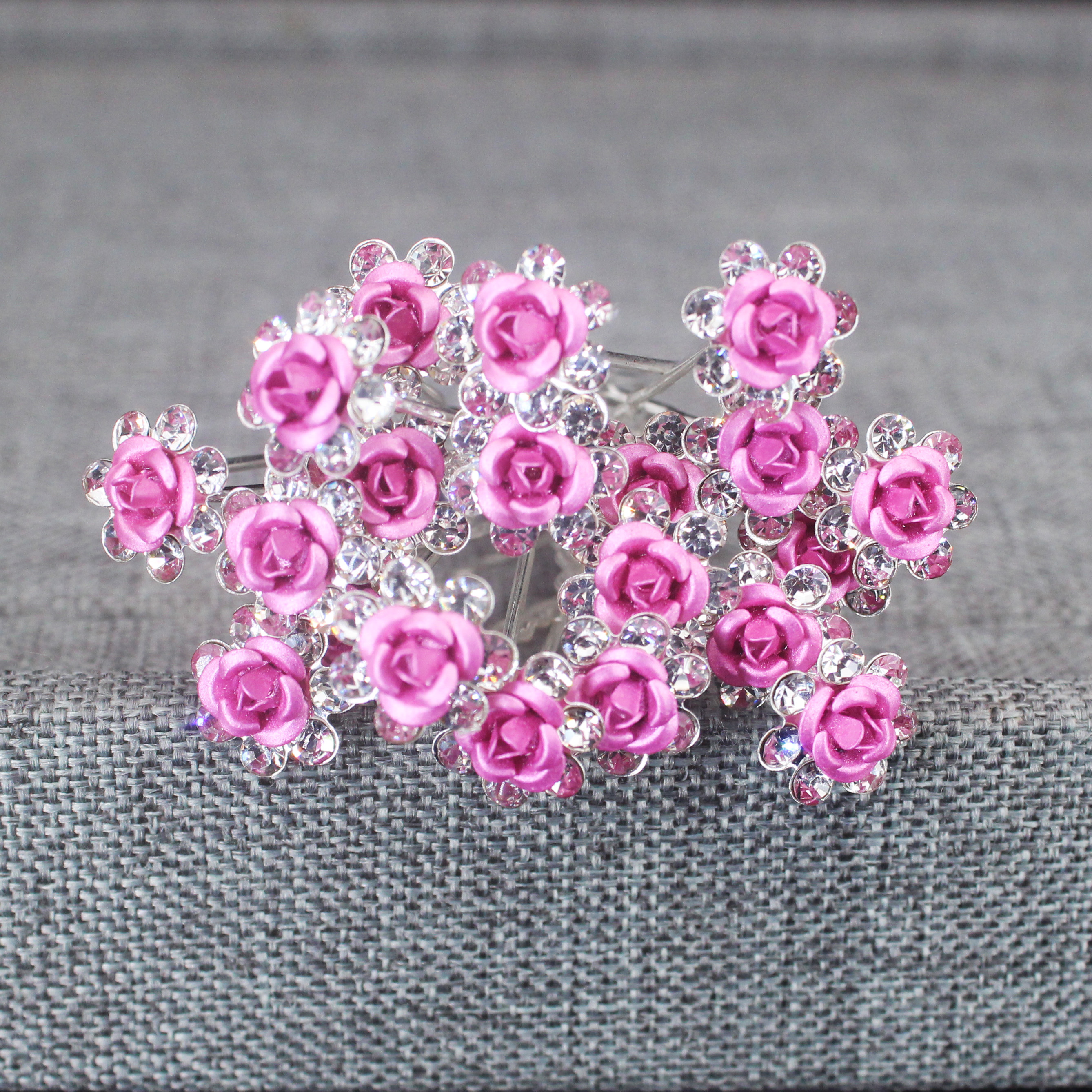 20PCS Rose Flower Rhinestone H – Women Accessories Aesthetic Bewertung und Preis
